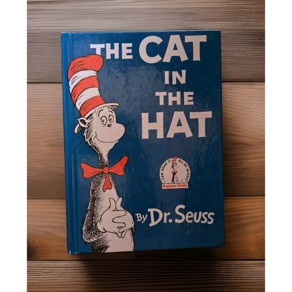 Dr. Seuss Book Lot Of 2 Miles & Miles Of Reptiles (1st Ed'09) The Cat In The Hat - Picture 4 of 7